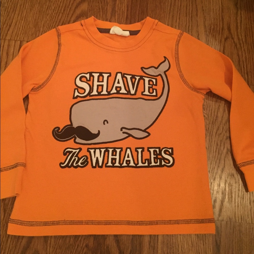 Cute boys long sleeved thermal shirt